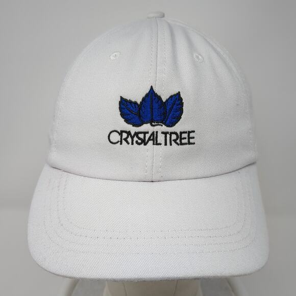 Crystal Tree J. Mussallem Strapback Hat White One Size Ahead Green - Picture 2 of 10